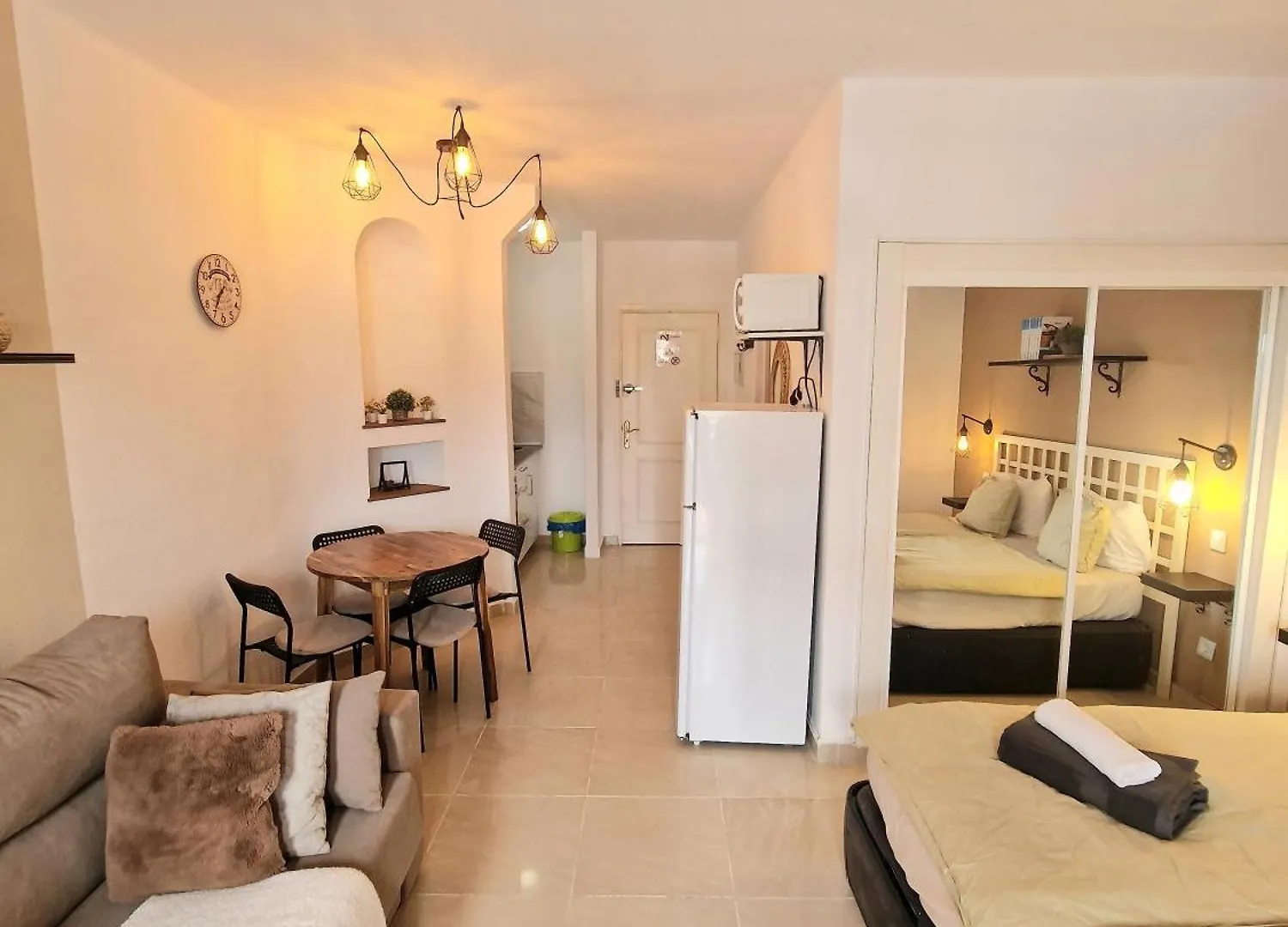 Feriehus Stylish Studio With King-Size Bed And Ocean View, Paraiso 209 Costa Adeje